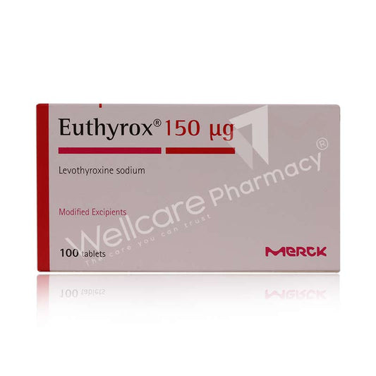 Euthyrox 150Mcg Tablets 100'S