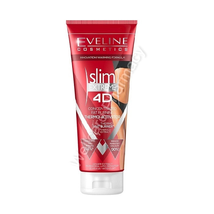 Eveline Slim Extreme 4d Concentrated Fat Burning Serum 250ml