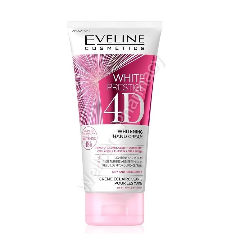 Eveline White Prestige 4d Whitening Hand Cream 100 Ml