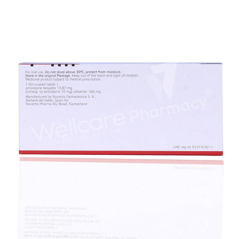 Exforge 10/160Mg Tablets 28'S - Wellcare Pharmacy