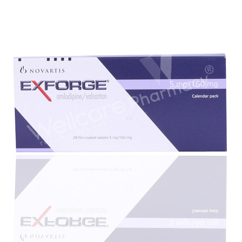 Exforge 5/160Mg Tablets 28'S