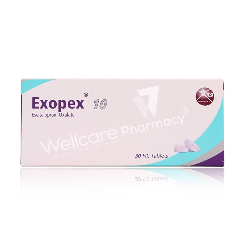 Exopex 10Mg Tablets 3X10 30'S
