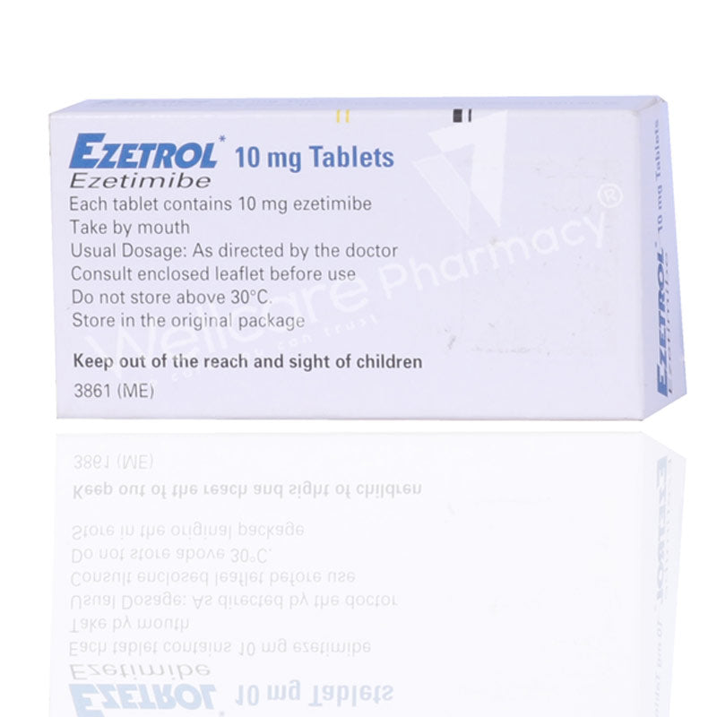 Ezetrol 10mg Tablets 28'S