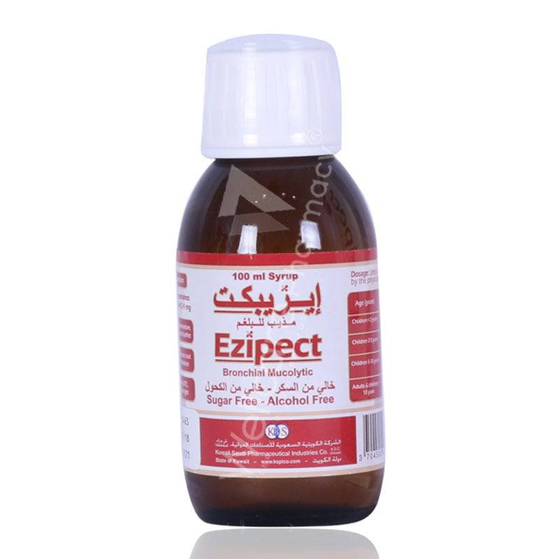 Ezipect Syrup 100Ml - Wellcare Pharmacy