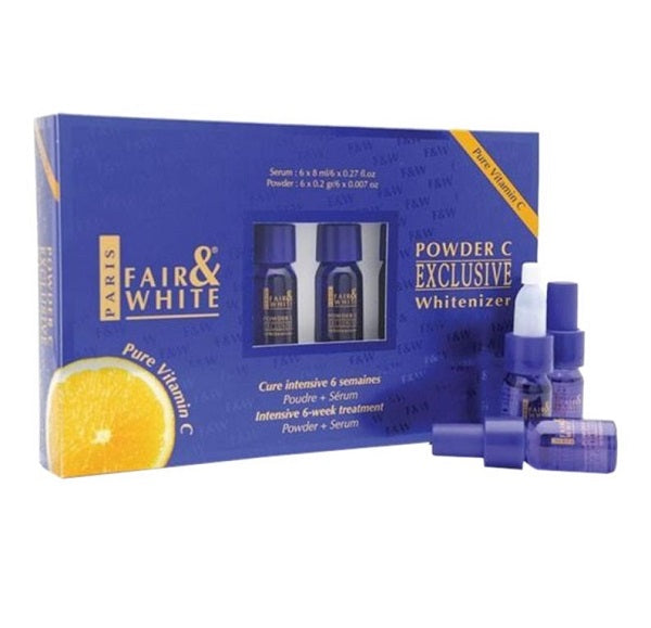 Fair & White Exclusive Vitamin C Powder Serum 8ml 6'S