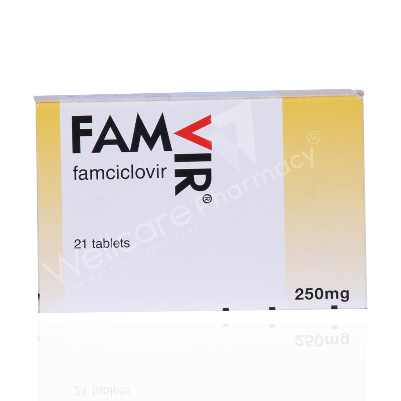 Famvir 250mg Tablets 21'S