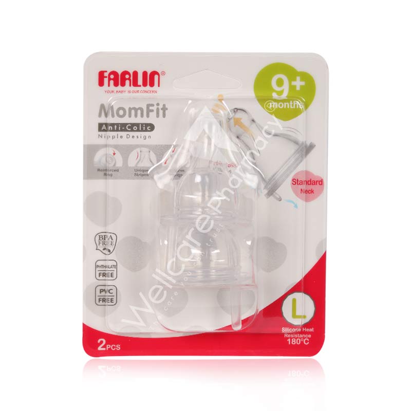 Farlin Anti-Colic Nipple  Standard (L) Ac-21011(L)