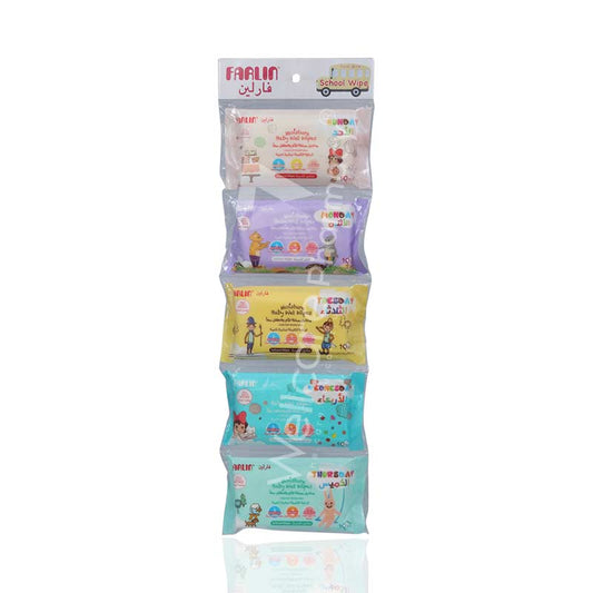 Farlin Baby Wet Wipes 5 Bag
