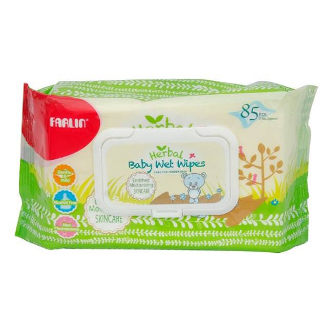 Farlin Baby Wet Wipes (Skincare) 85'S Dt-006D