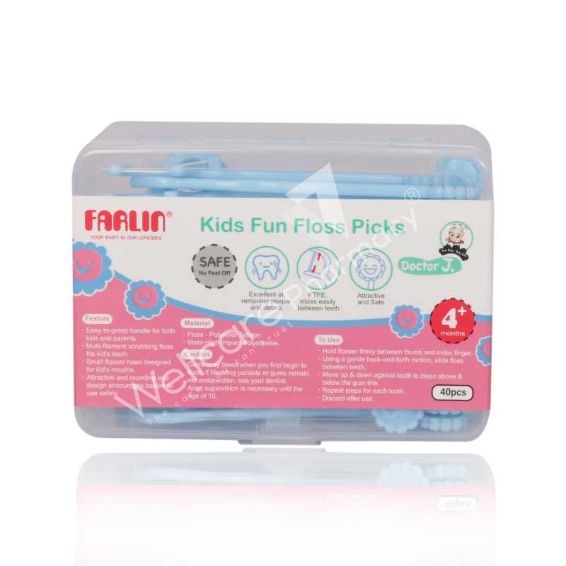 Farlin Kids Fun Floss Picks Bb-50005