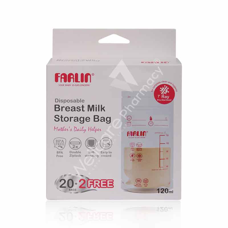 Farlin Milk Storage Bag 120 Ml Bp-869-1
