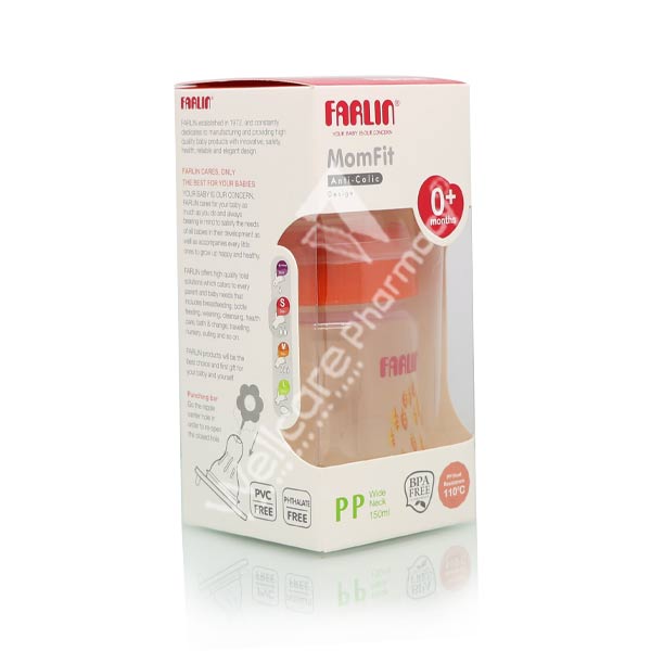 Farlin Pp Wide Neck Feeding Bottle 150Ml Ab-42012(G)