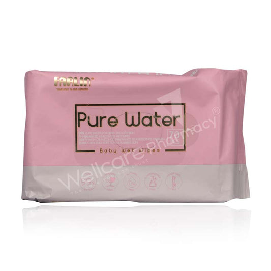 Farlin Pure Water Wet Wipes Pink 70'S Ce-20802-1B
