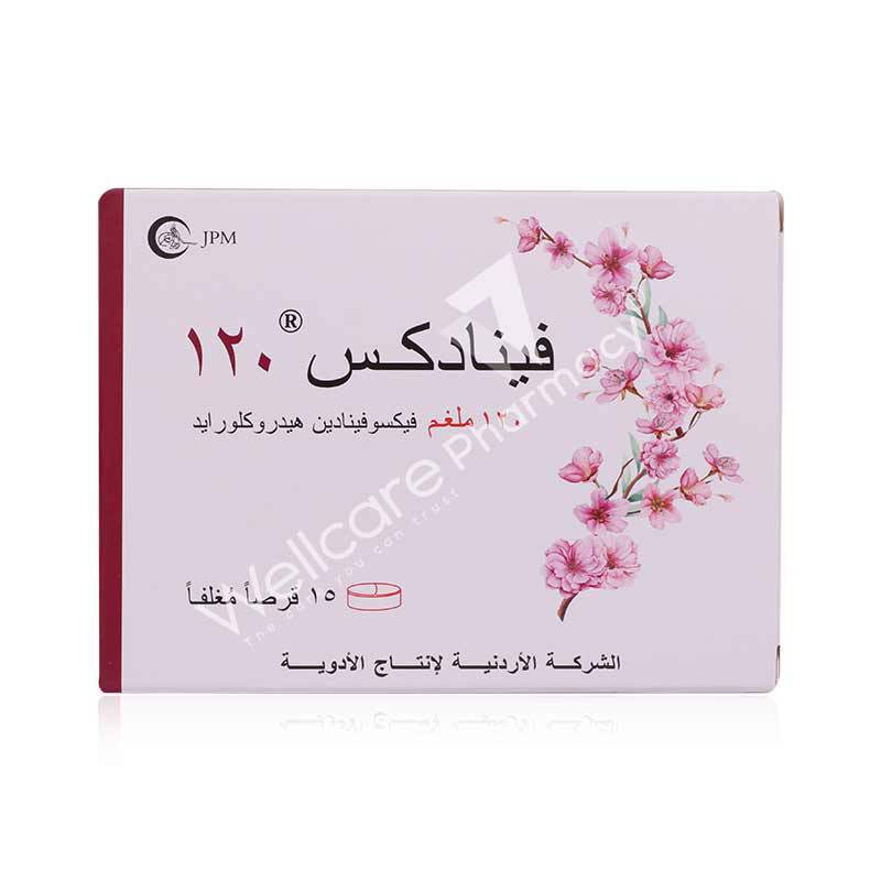 Fenadex 120Mg Tablets 15'S - Wellcare Pharmacy