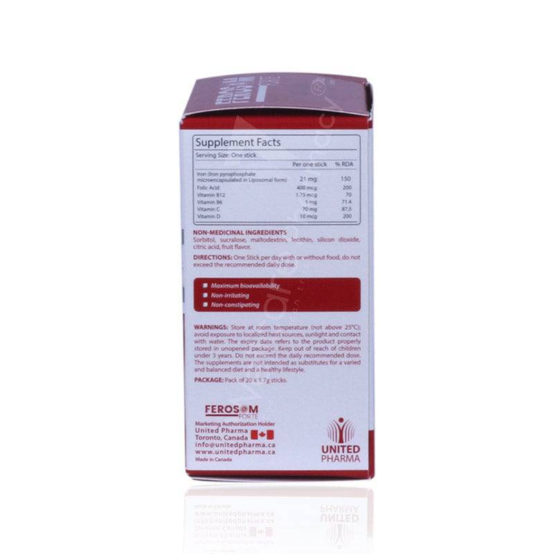 Ferosom Forte Sticks 20'S