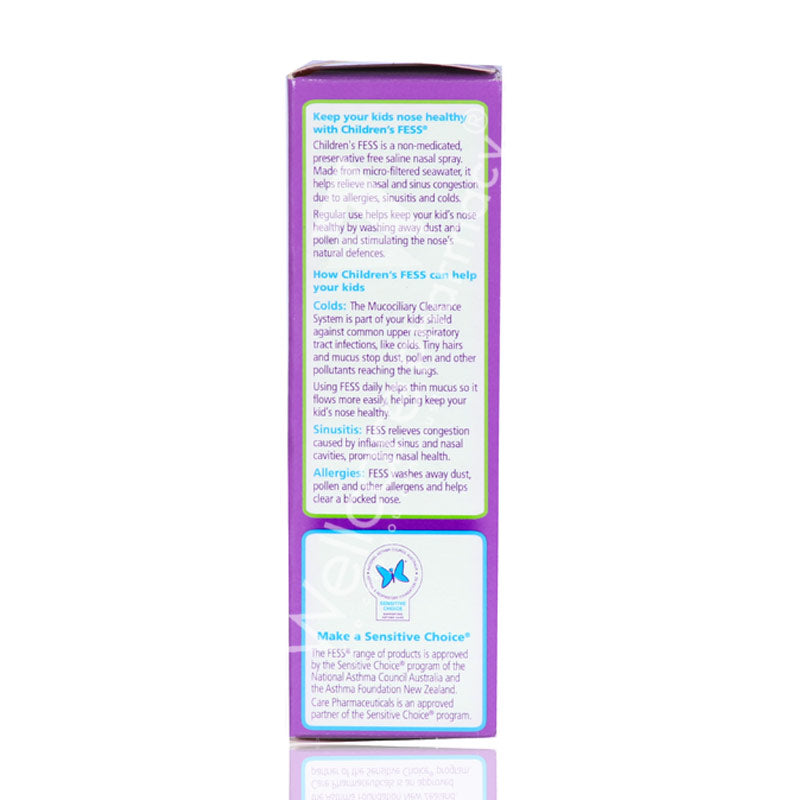 Fess Children's Saline Nasal Spray 20Ml