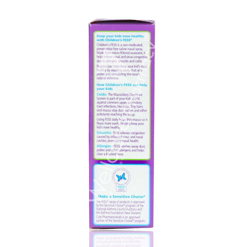 Fess Children's Saline Nasal Spray 20Ml - Wellcare Pharmacy