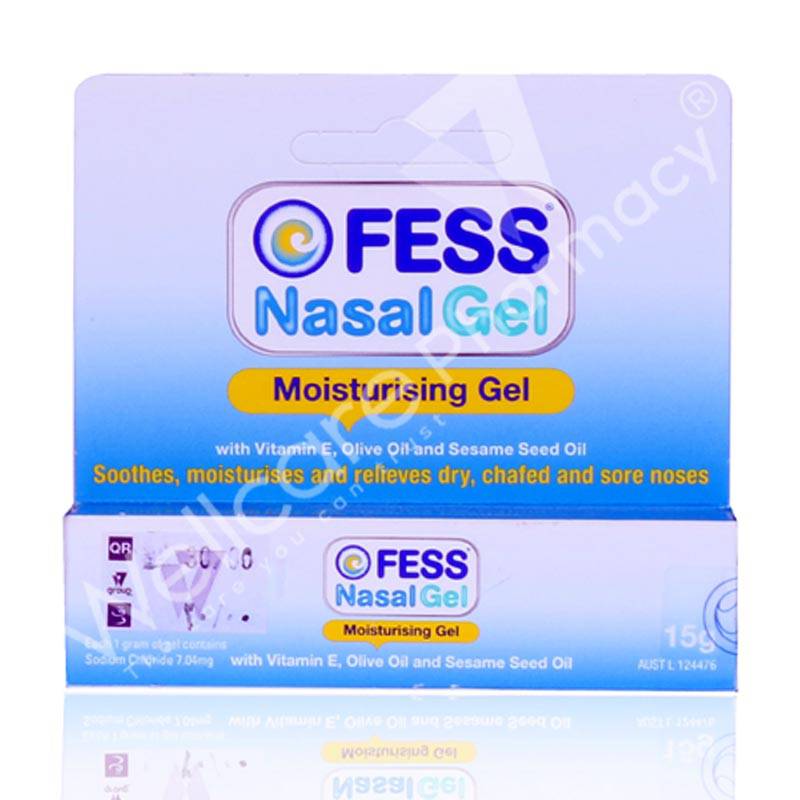 Fess Moisturising Nasal Gel 15G - Wellcare Pharmacy