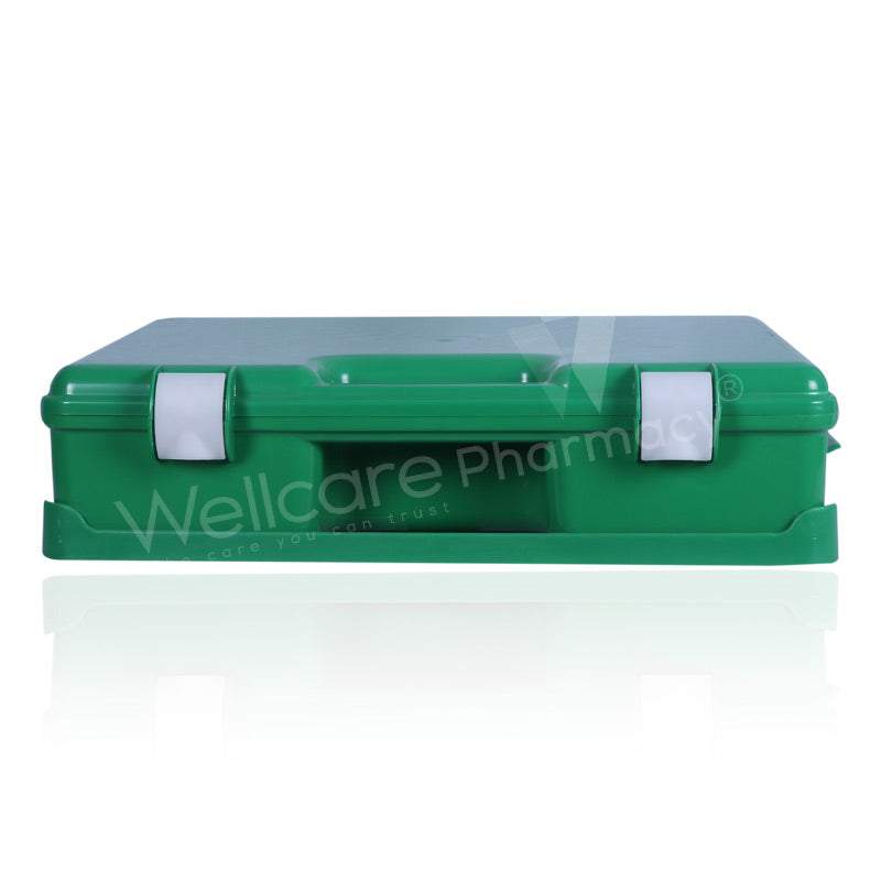 First Aid Box 25 Persons Empty Green