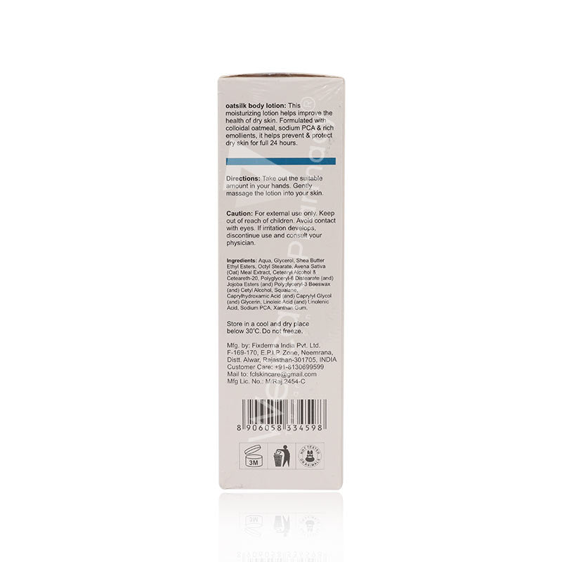 Fixderma Cosmetic Laboratories Oatsilk Body Lotion 200ml