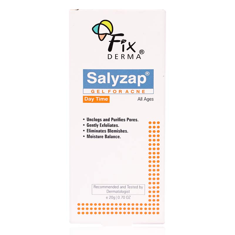 Fixderma Salyzap Day Time Gel For Acne 20G