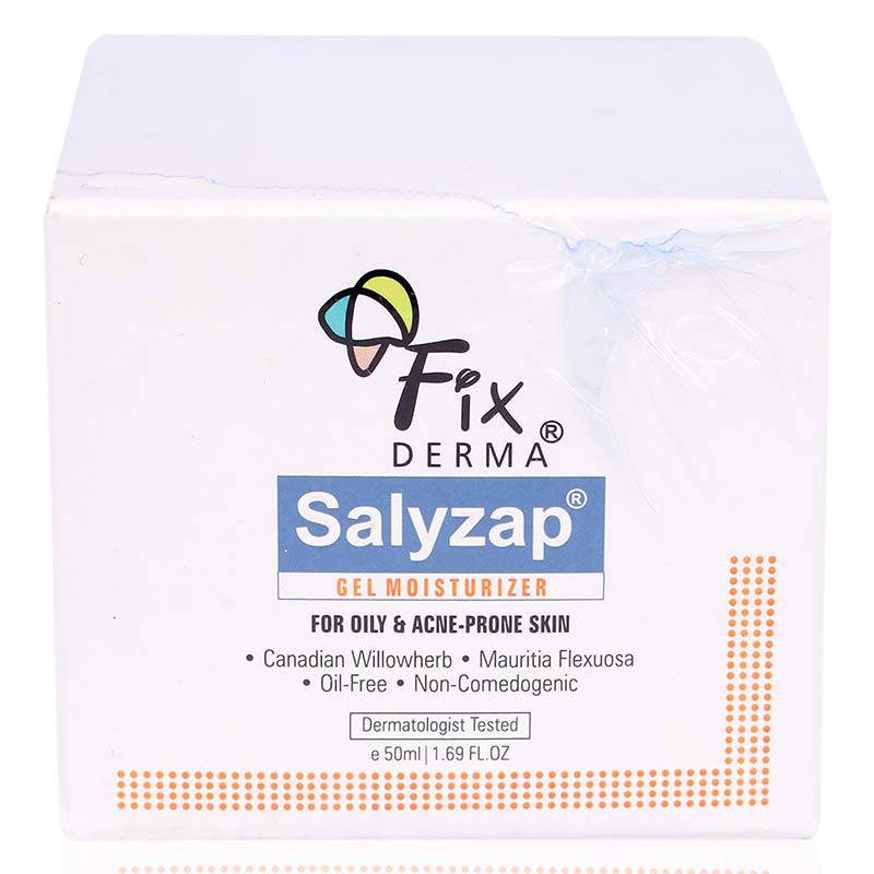Fixderma Salyzap Gel Moisturizer For Oily & Acne Prone Skin 50Ml