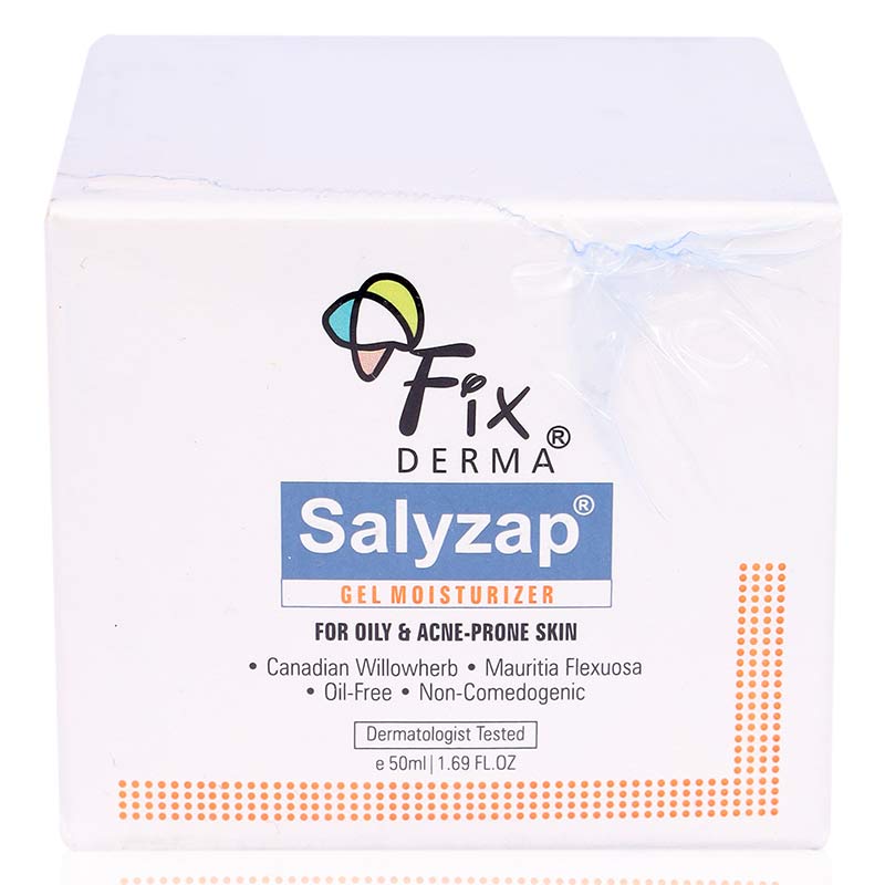 Fixderma Salyzap Gel Moisturizer For Oily & Acne Prone Skin 50Ml
