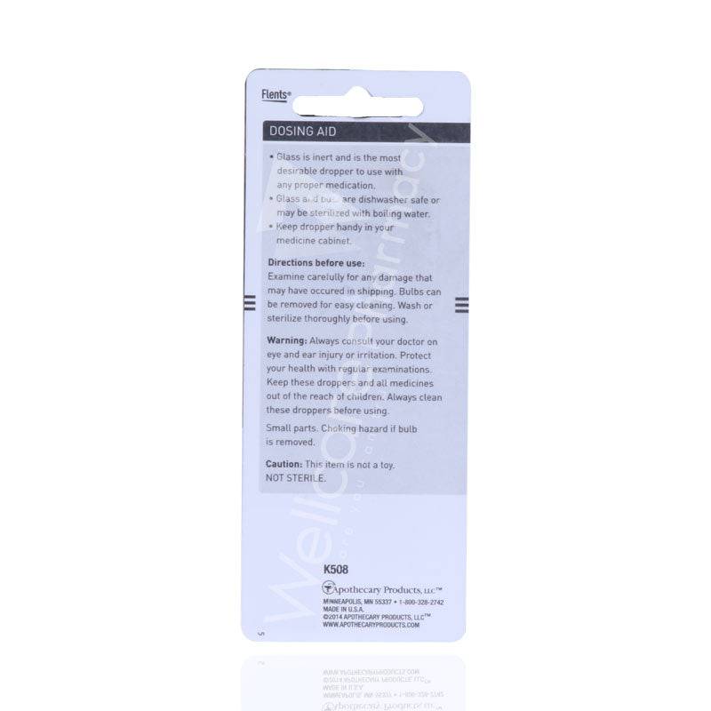 Flents Glass Medicine Droppers 2'S - Wellcare Pharmacy