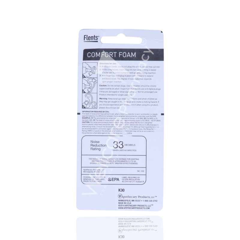 Flents Soft Ear Plugs K30