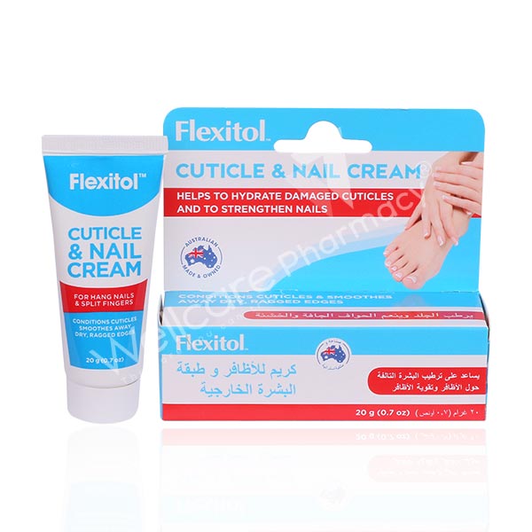 Flexitol Cuticle & Nail Cream 20G