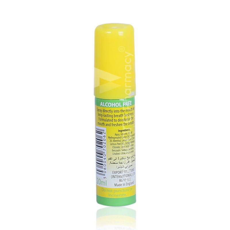 Fresh Talk Mouth Spray Lemon 20Ml - Wellcare Pharmacy
