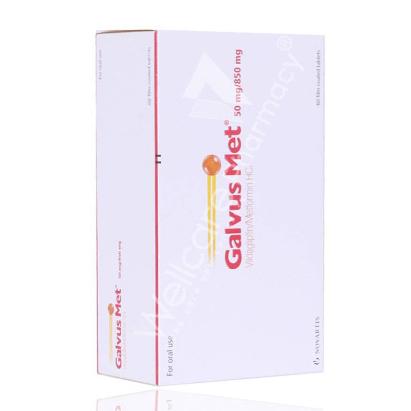 Galvus Met 50/850Mg Tablets 60'S - Wellcare Pharmacy