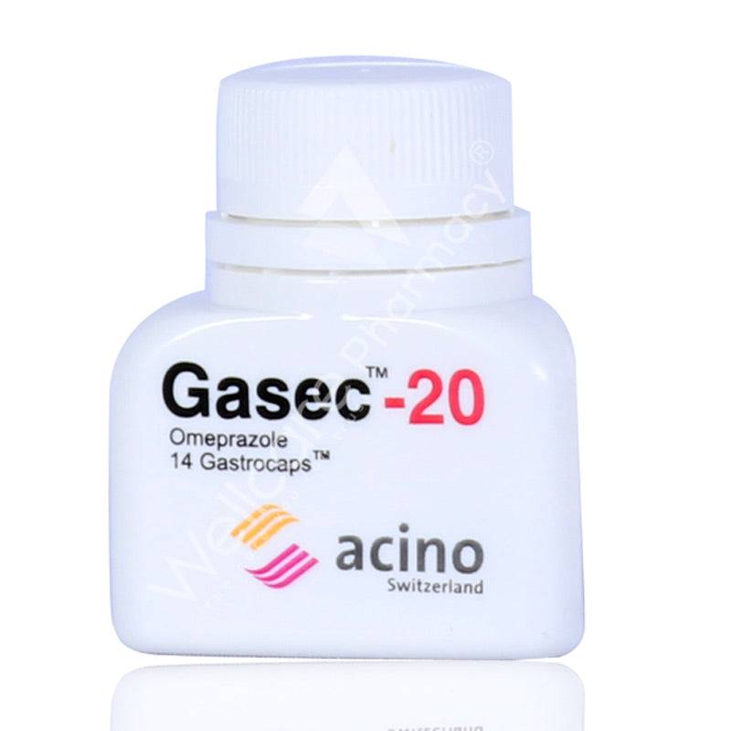 Gasec 20Mg Gastrocaps 14'S - Wellcare Pharmacy