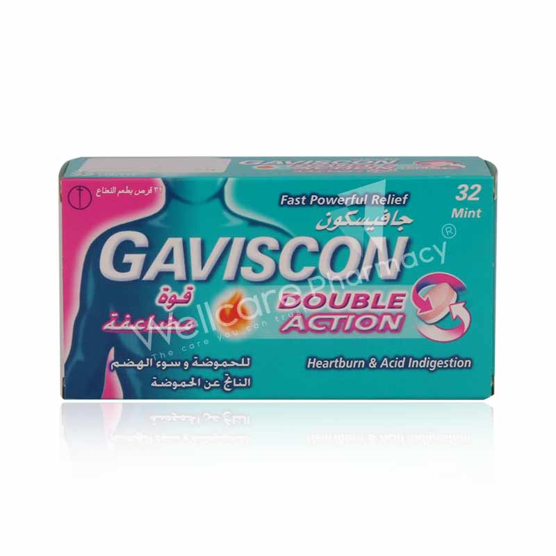 Gaviscon Double Action Tablet 32'S