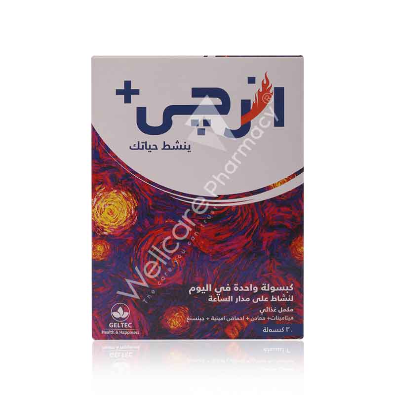 Geltec Nrgy Plus Capsules 30'S