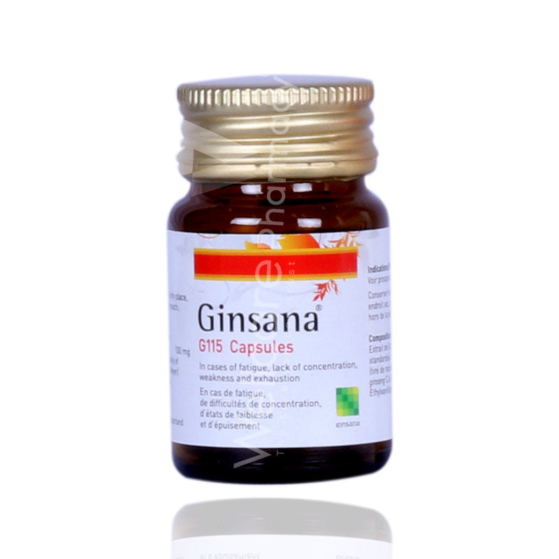 Ginsana G115 Capsules 30'S