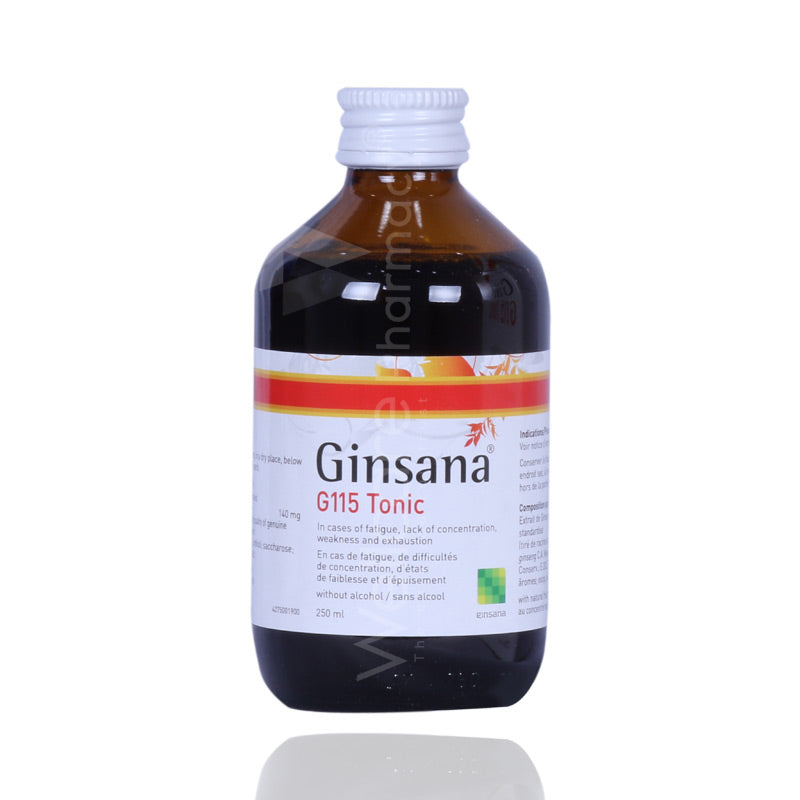 GINSANA G115 TONIC 250ML
