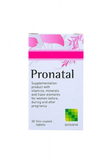 Ginsana Pronatal Tablets 30'S
