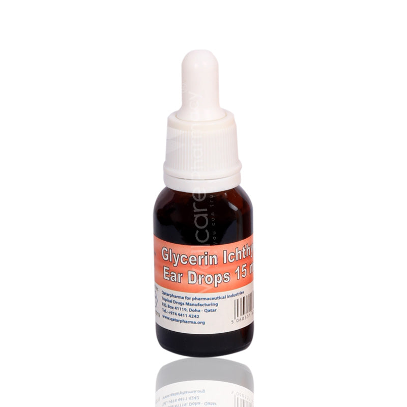 Glycerin Ichthyol Ear Drops 15ml