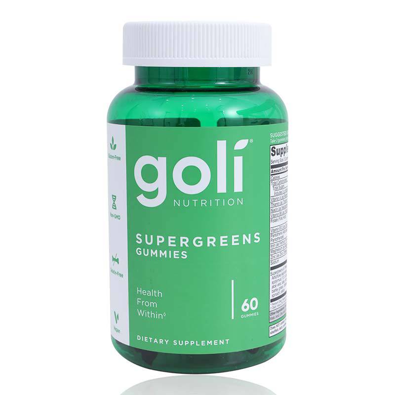Goli Supergreens Gummies 60'S