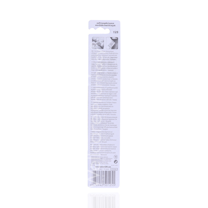 Gum 125mh Orthodontic Travel Toothbrush 1'S