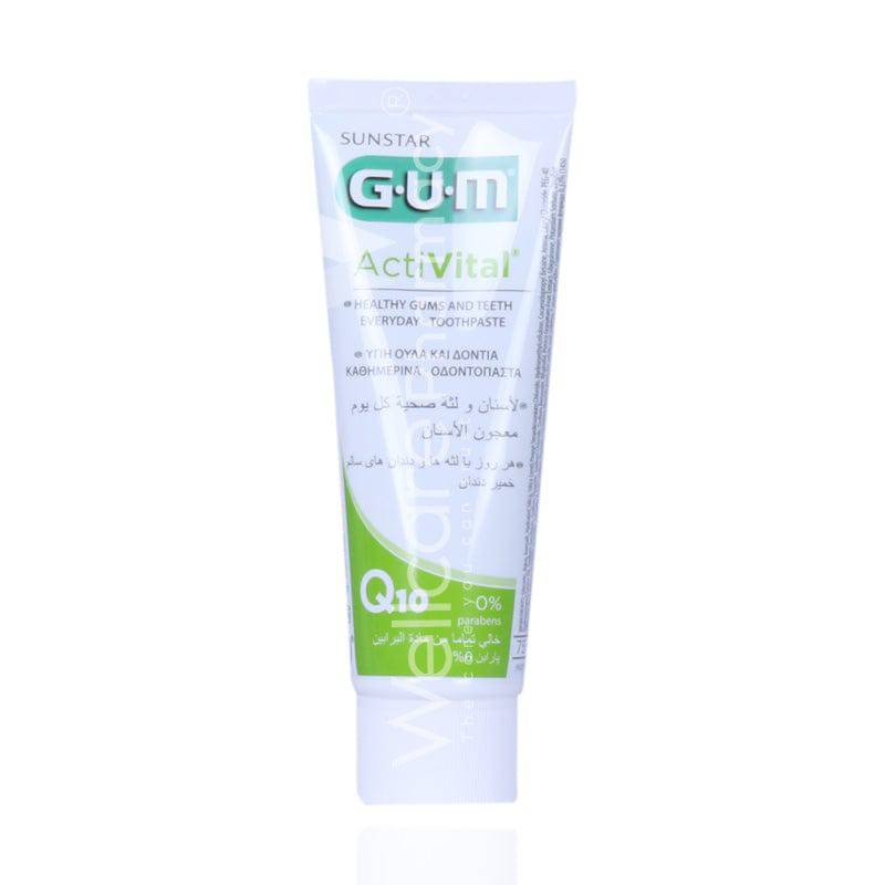 Gum Activital Q10 Toothpaste 75Ml - Wellcare Pharmacy