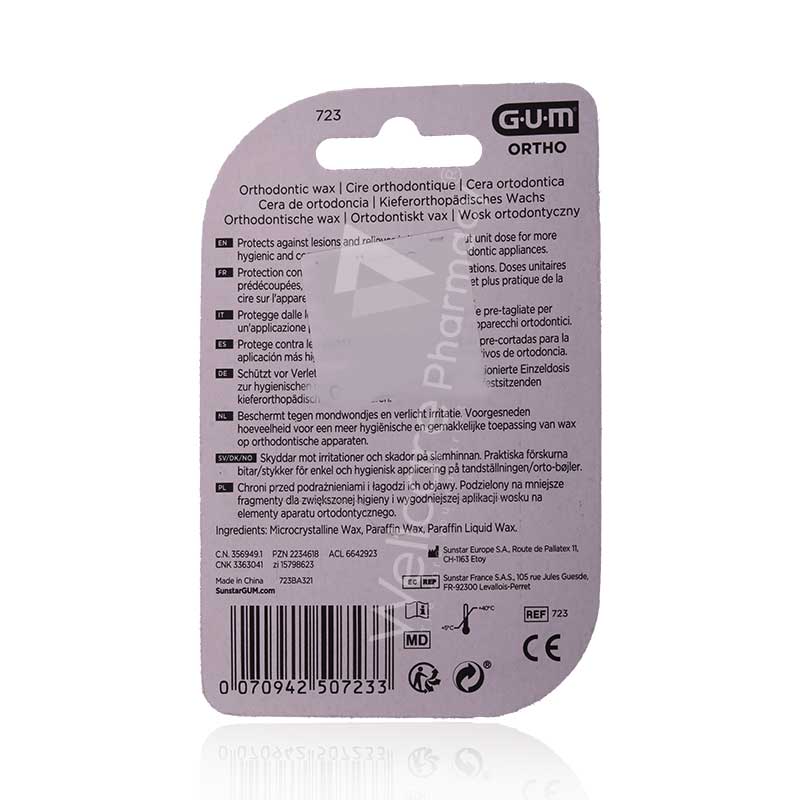 Gum B Orthodontic Wax 723