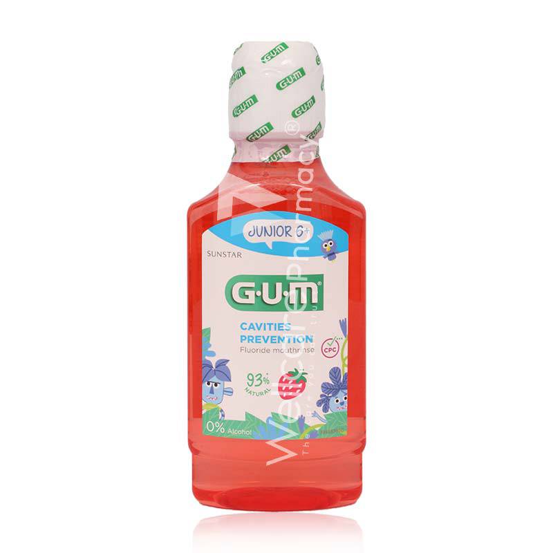 Gum Junior Rinse Mouth Wash 300Ml - Wellcare Pharmacy
