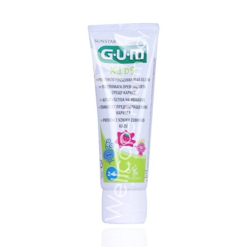 Gum Kids Tooth Paste 2-6 Years 50Ml - Wellcare Pharmacy