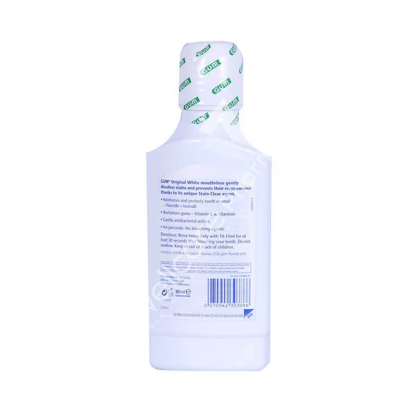 Gum Orginal White Mouth Wash 300Ml - Wellcare Pharmacy