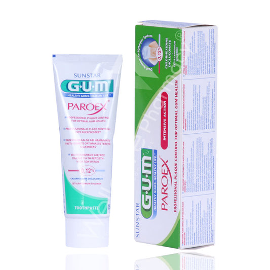 Gum Paroex Intensive Action 12% Gel Paste 75Ml