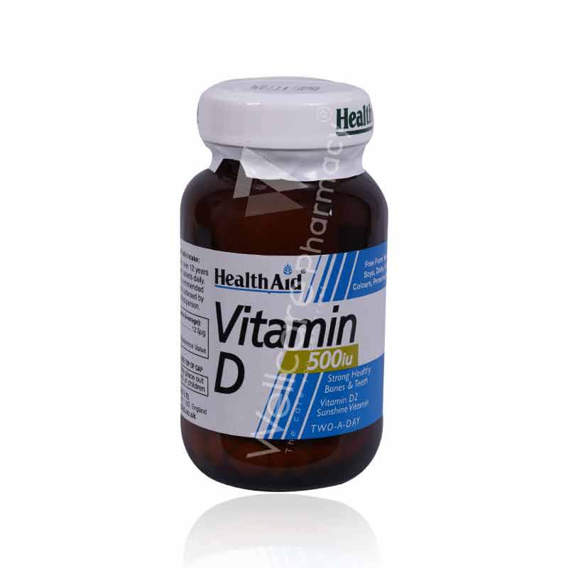 H-Aid Vitamin D 500Iu 60'S - Wellcare Pharmacy