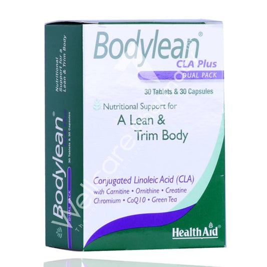 Health Aid Bodylean Cla Plus 30'S Capsules & 30'S Tablets