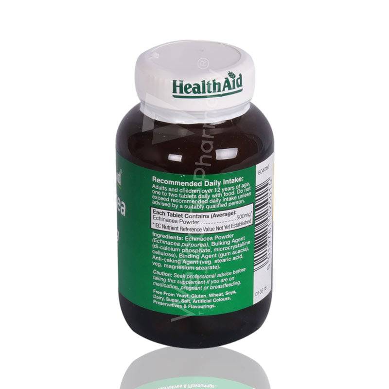 Health Aid Echinacea 500Mg Tablets 60'S - Wellcare Pharmacy